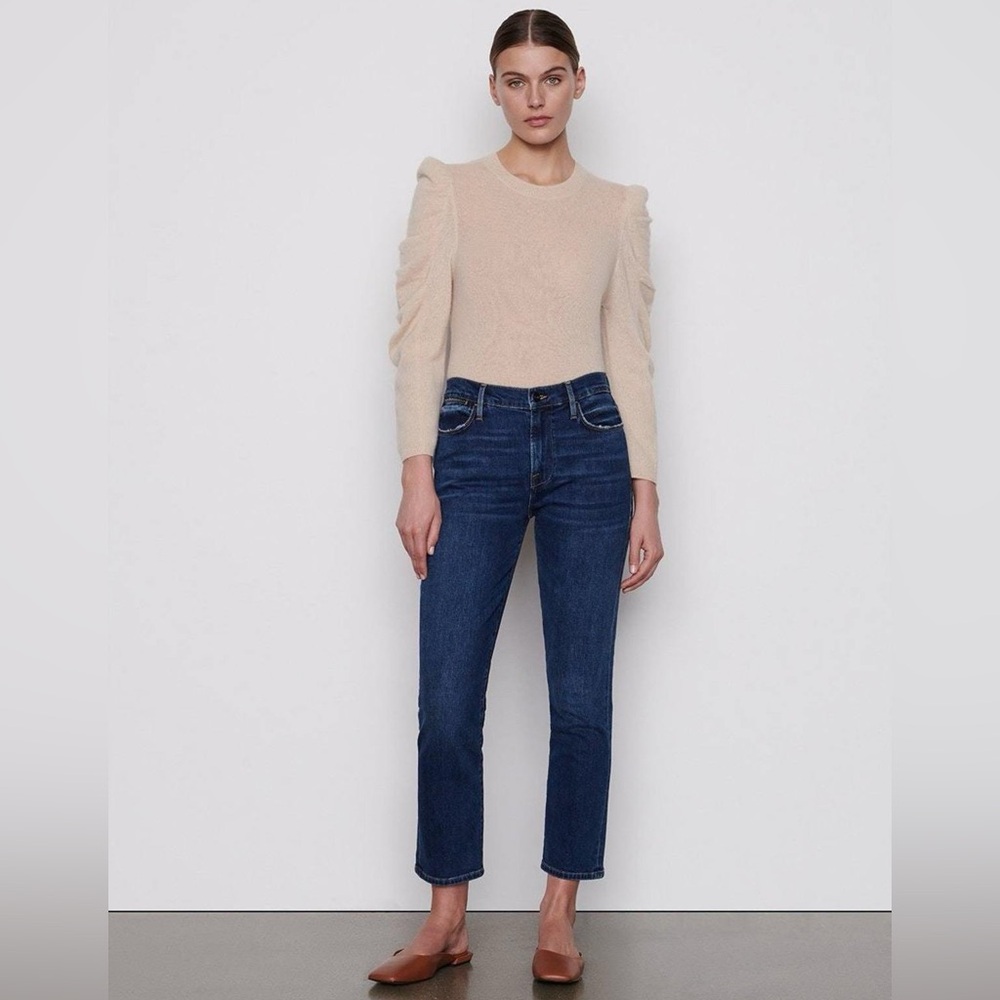 Frame Le High Straight Jeans